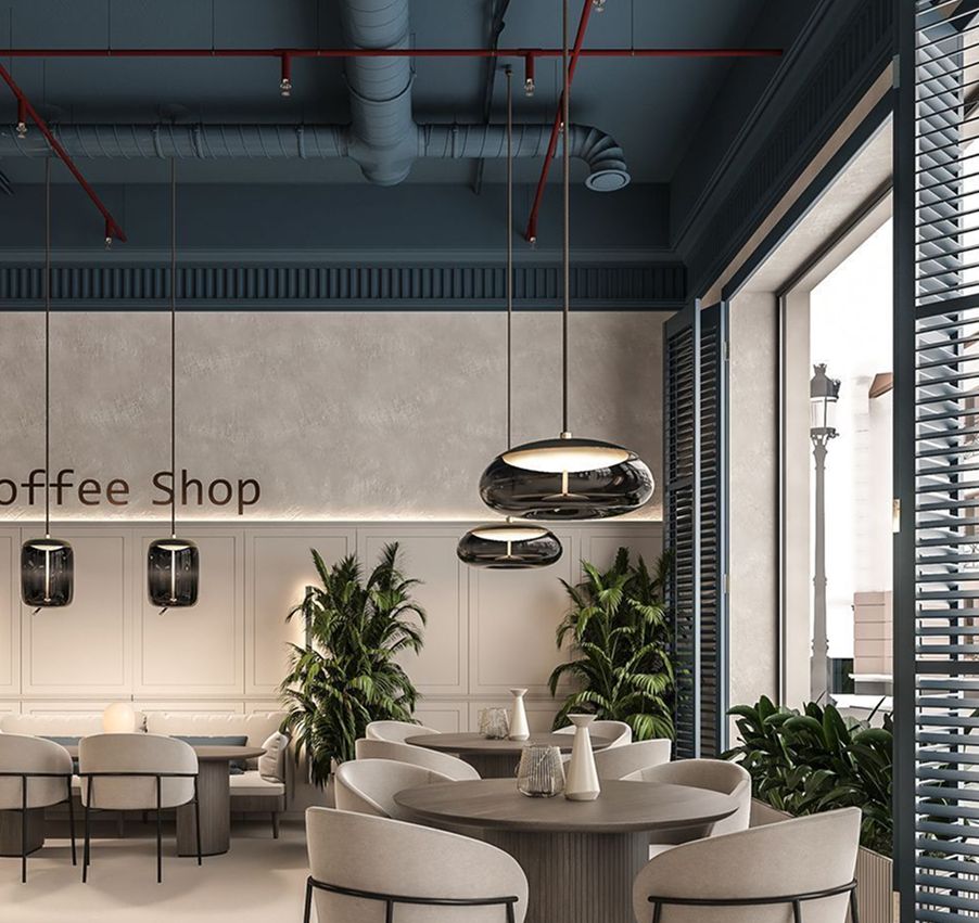 Интерьер кофейни