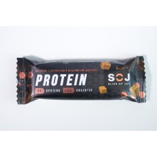 Протеиновый батончик "Protein SOJ" с соленой карамелью 50г (20шт/уп)