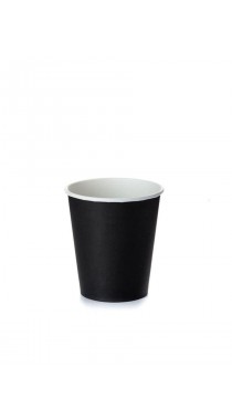 Стакан бумажный одноразовый ЧЕРНЫЙ 100 мл