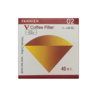 Фильтры бумажные для кофе FANNIEN 02, 40 шт/уп