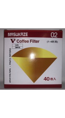 Фильтры бумажные для кофе Masukaze 02, 40 шт/уп