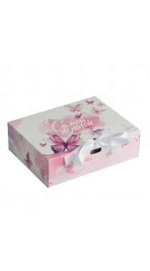 Коробка "Самой нежной" 16,5*12,5*5 см 