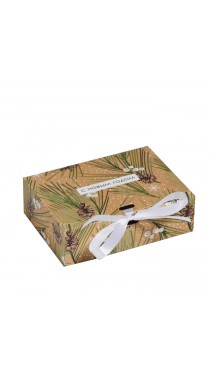 Подарочный набор 3 вида чая Крафт "С новым годом" мини 