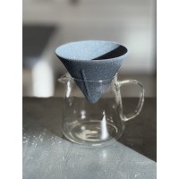 Непористый керамический фильтр для кофе/чая (форма конус)