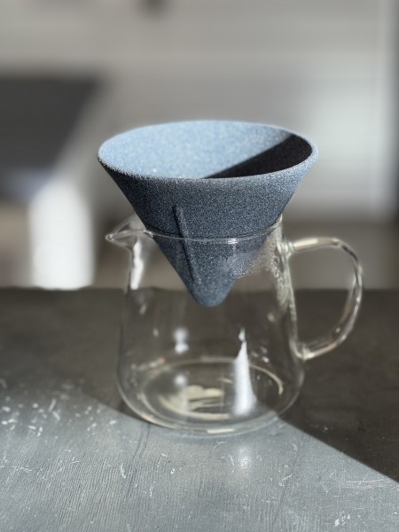 Непористый керамический фильтр для кофе/чая (форма конус)