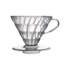 Воронка для заваривания фильтр кофе прозрачная