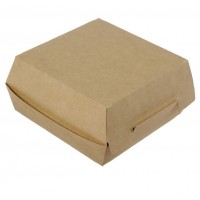 Коробка для бургеров ECOBURGER M (120х120х65мм)