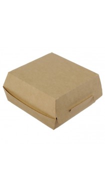 Коробка для бургеров ECOBURGER M (120х120х65мм)