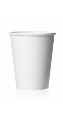 Стакан бумажный одноразовый белый 300 мл