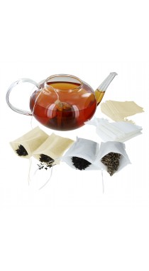 Фильтр-пакеты для чая на один чайник, 8х12 см, 100 шт