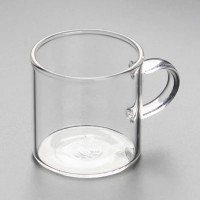 Стеклянная чашка для чая прозрачная  (120 мл)