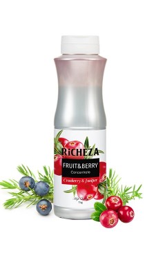 Концентрат Клюква-Можжевельник Richeza 1кг.