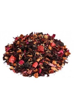 Клубника со сливками Чай на основе каркаде