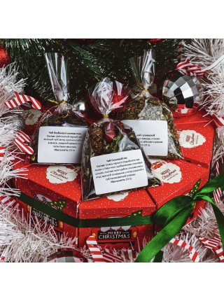 Новогодний набор из 10 чаев