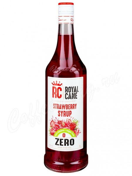 Сироп Royal Cane Клубника Zero стекло (1кг) Сироп Royal Cane Клубника Zero стекло (1кг)