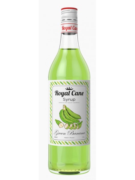 Сироп Royal Cane Зеленый банан стекло (1кг) Сироп Royal Cane Зеленый банан стекло (1кг)