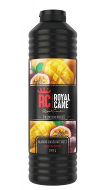 Пюре/Основа Royal Cane Манго-Маракуйя бутылка пластик (1кг)