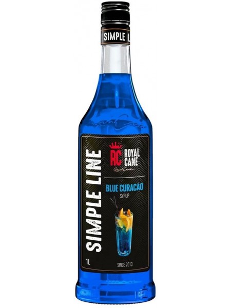 Сироп Royal Cane Блю курасао SIMPLE LINE стекло (1кг) Сироп Royal Cane Блю курасао SIMPLE LINE стекло (1кг)