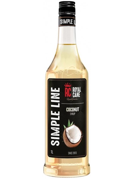 Сироп Royal Cane Кокос SIMPLE LINE стекло (1кг) Сироп Royal Cane Кокос SIMPLE LINE стекло (1кг)