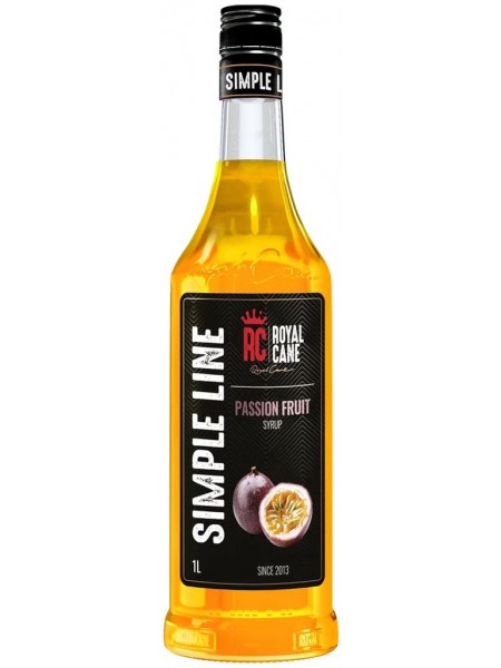 Сироп Royal Cane Маракуйя SIMPLE LINE стекло (1кг) Сироп Royal Cane Маракуйя SIMPLE LINE стекло (1кг)