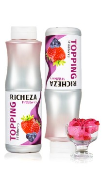 Топпинг Richeza Лесные ягоды 1кг.