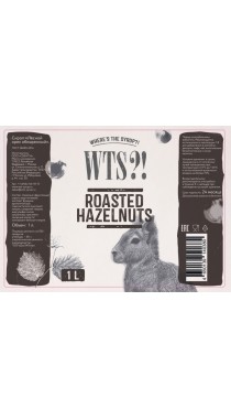 Лесной орех обжаренный сироп WTS, бутылка стекло 1 л