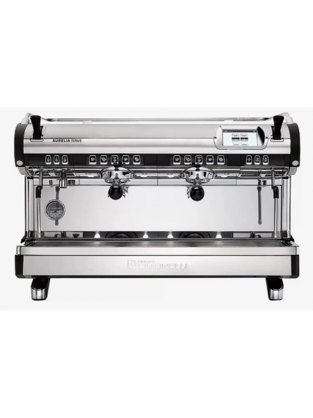 Кофемашина рожковая автоматическая Nuova Simonelli Aurelia Wave 2Gr V 220V black+high groups+LED