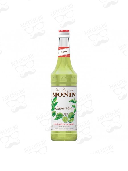 Сироп Monin Зеленый лимон 1 л, стекло